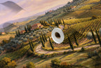Papier peint Collines toscanes – Heure dorée – rouleau et lés