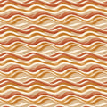 Papier peint Ondes terreuses – Terracotta – motif