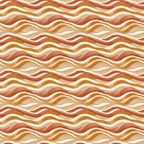 Papier peint Ondes terreuses – Terracotta – motif