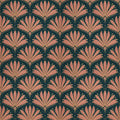 Papier peint Palmes Art déco – Canard & rose – motif