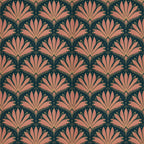 Papier peint Palmes Art déco – Canard & rose – motif
