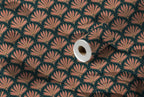 Papier peint Palmes Art déco – Canard & rose – rouleau et lés