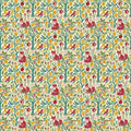 Papier peint Renard au citronnier – Folk – motif