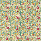 Papier peint Renard au citronnier – Folk – motif
